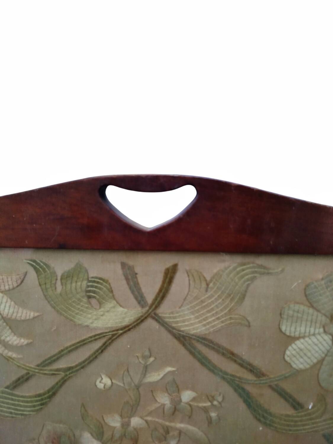 Mahogany fireplace screen 1920