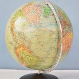 Earth globe 40s - 50s Art Deco - Columbus