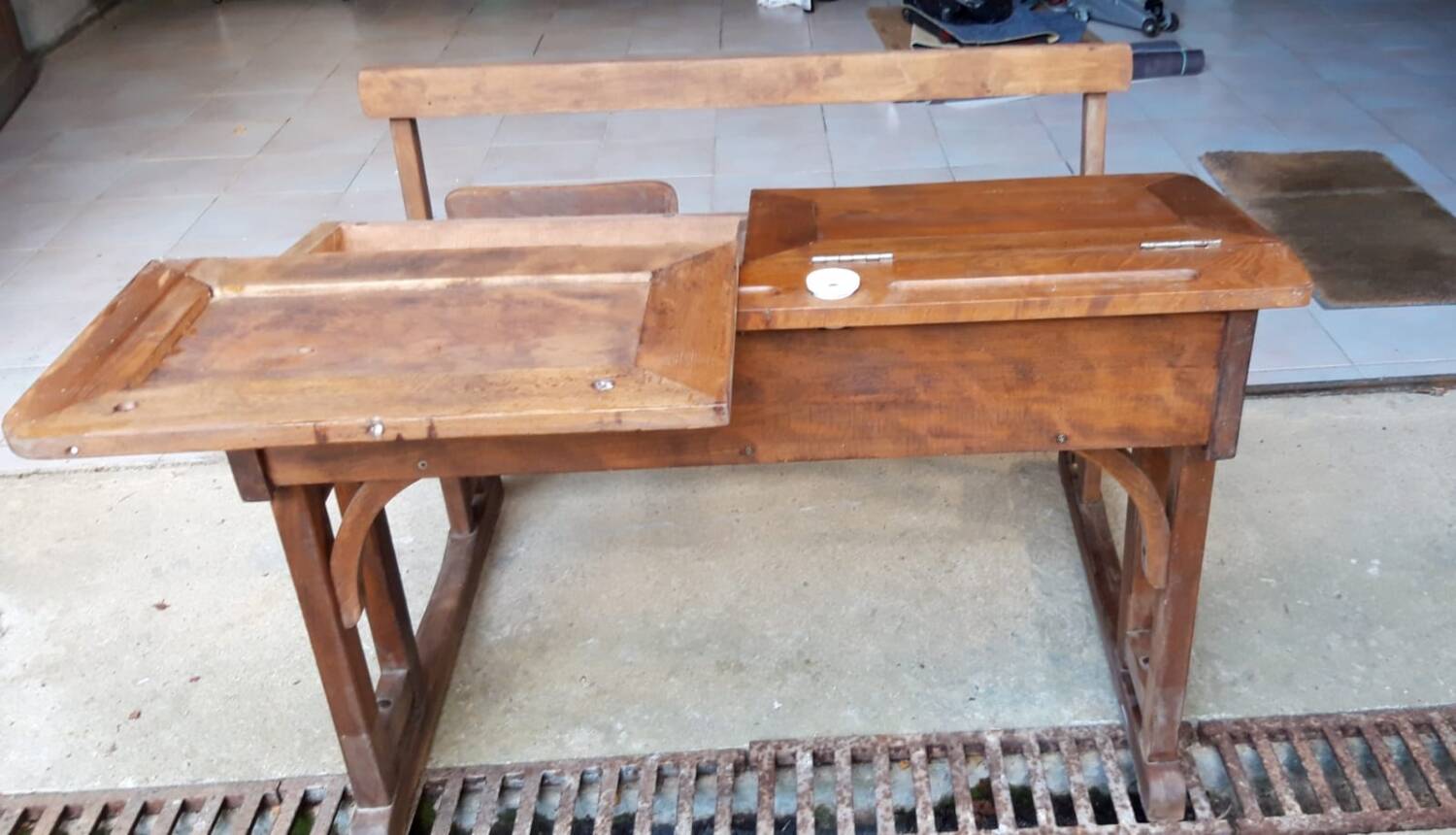 Old school desk