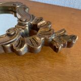 Golden mirror 28x44cm