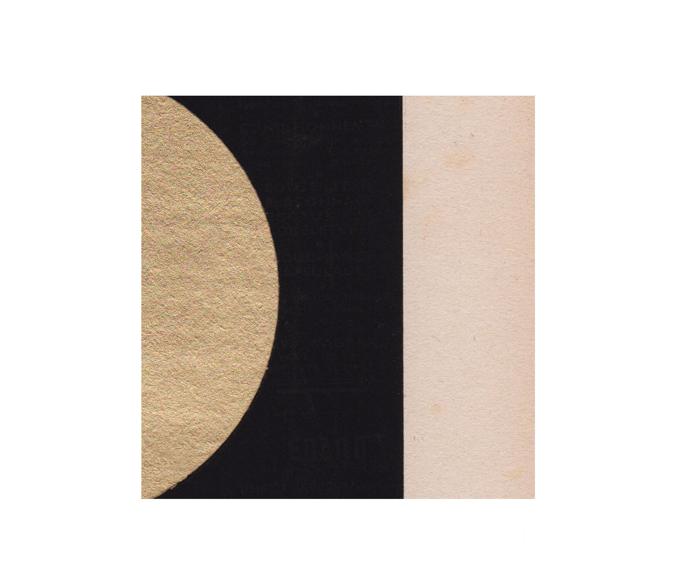 Duo of Collages on paper signed Eawy