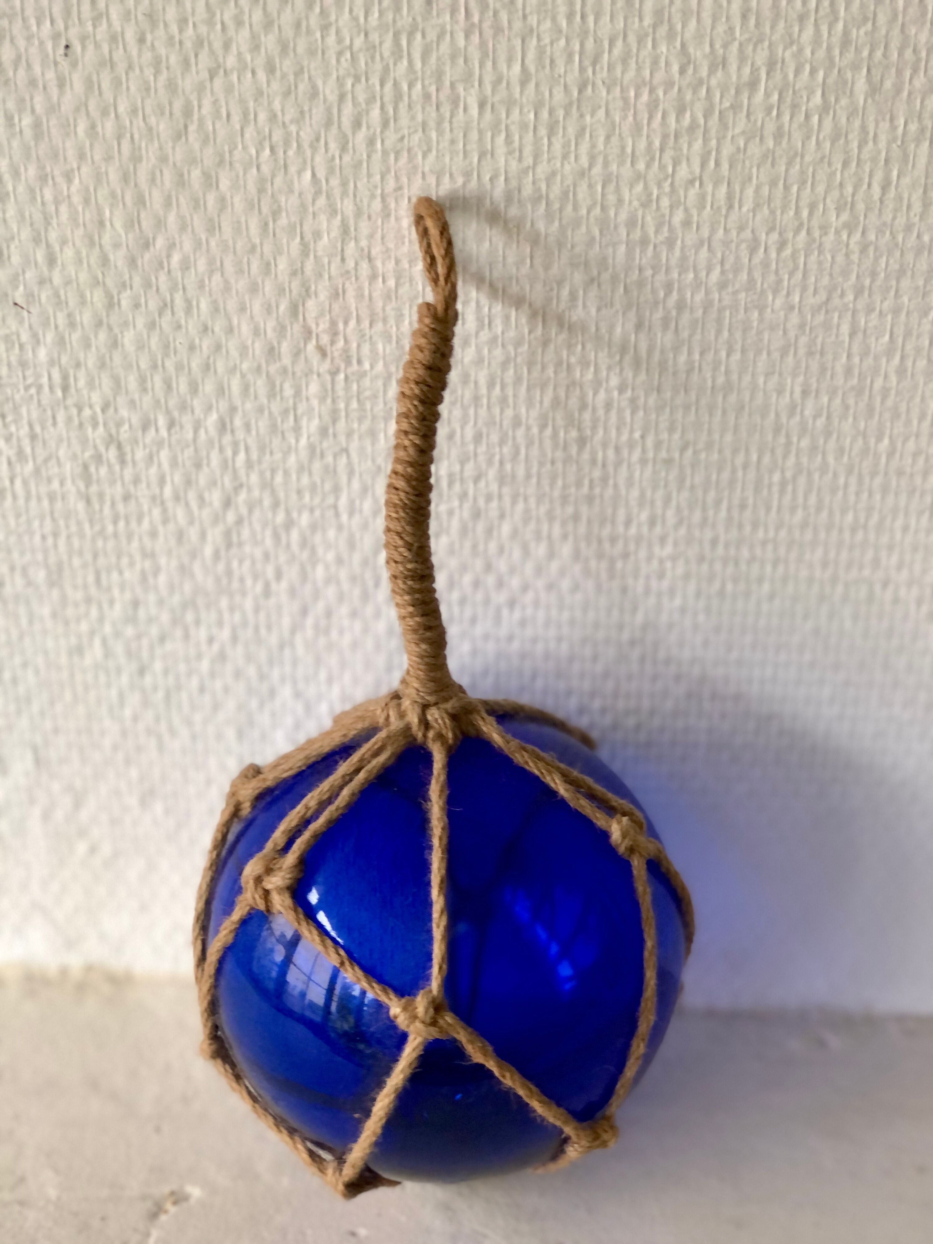 Flotteur pêche bleu