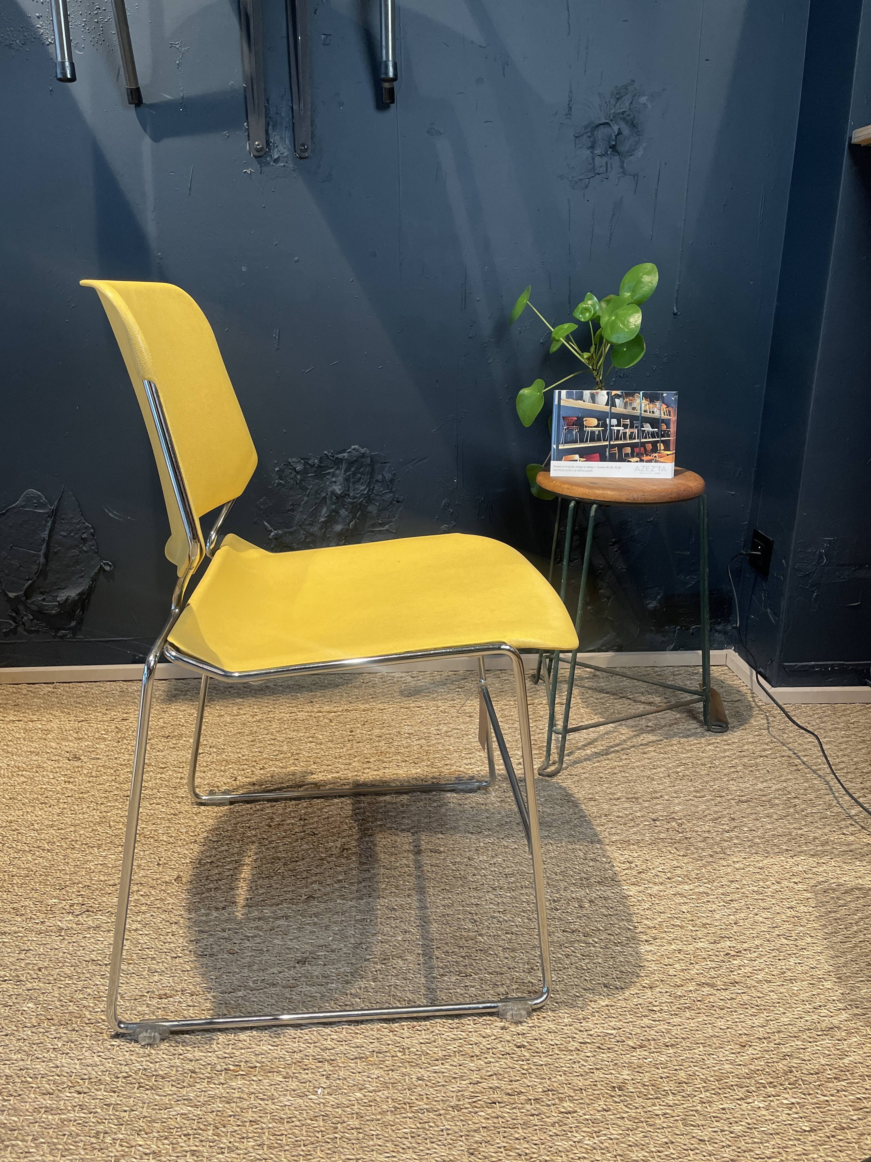 Set 12 Thomas Tolleson Matrix chairs for Krueger, 70s, USA