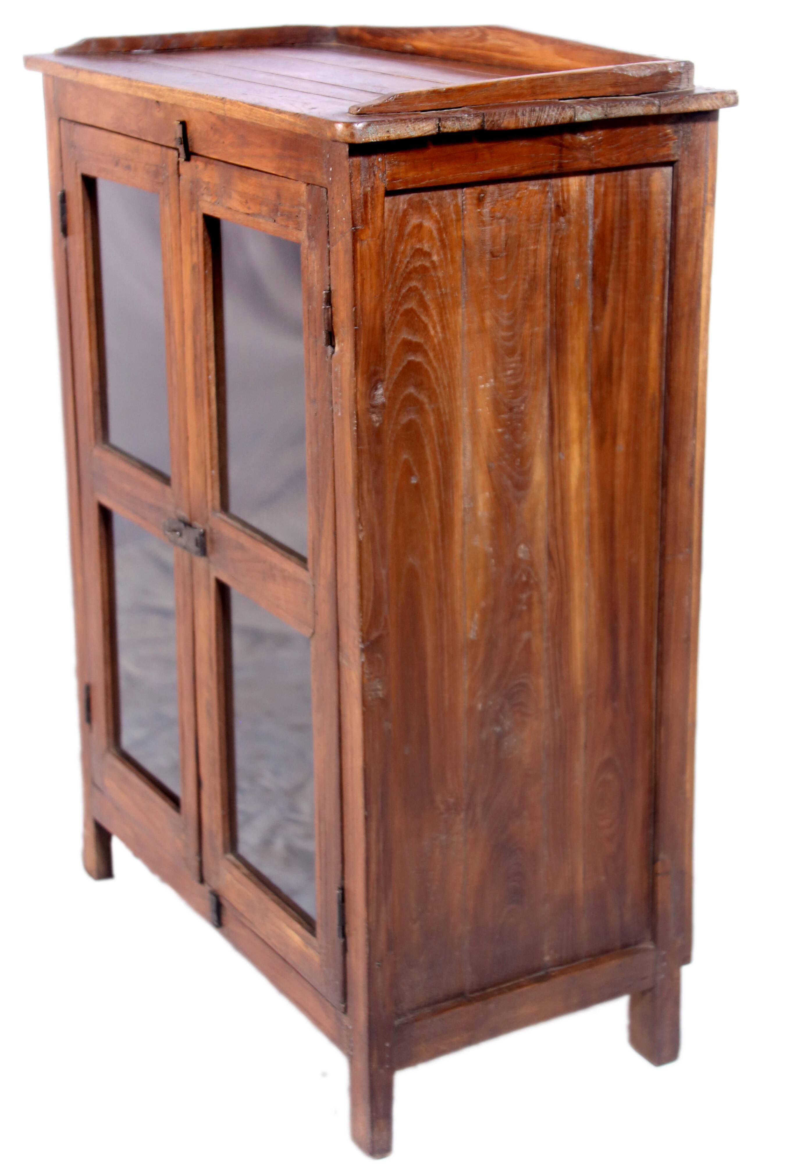 Buffet - old Burmese teak croass