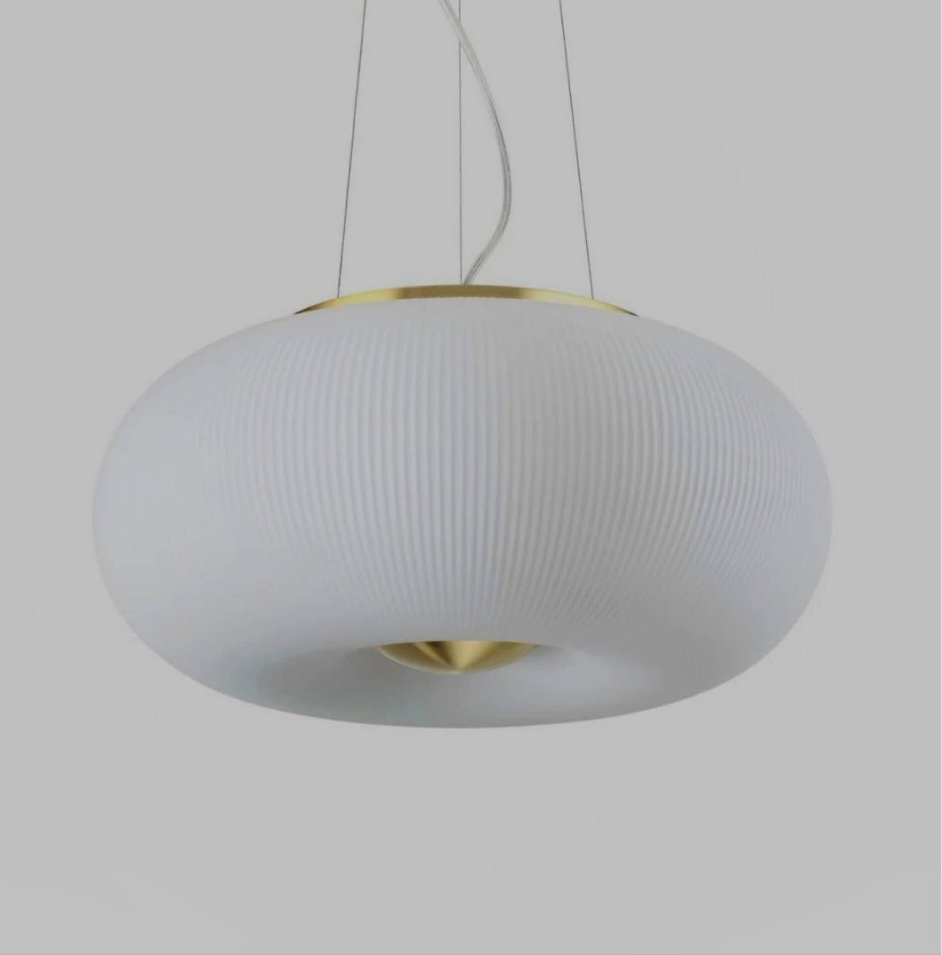 Large arizona suspension by ideal lux, modern luminaire in art style.