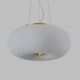 Large arizona suspension by ideal lux, modern luminaire in art style.