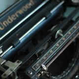 Machine à écrire Underwood 1918