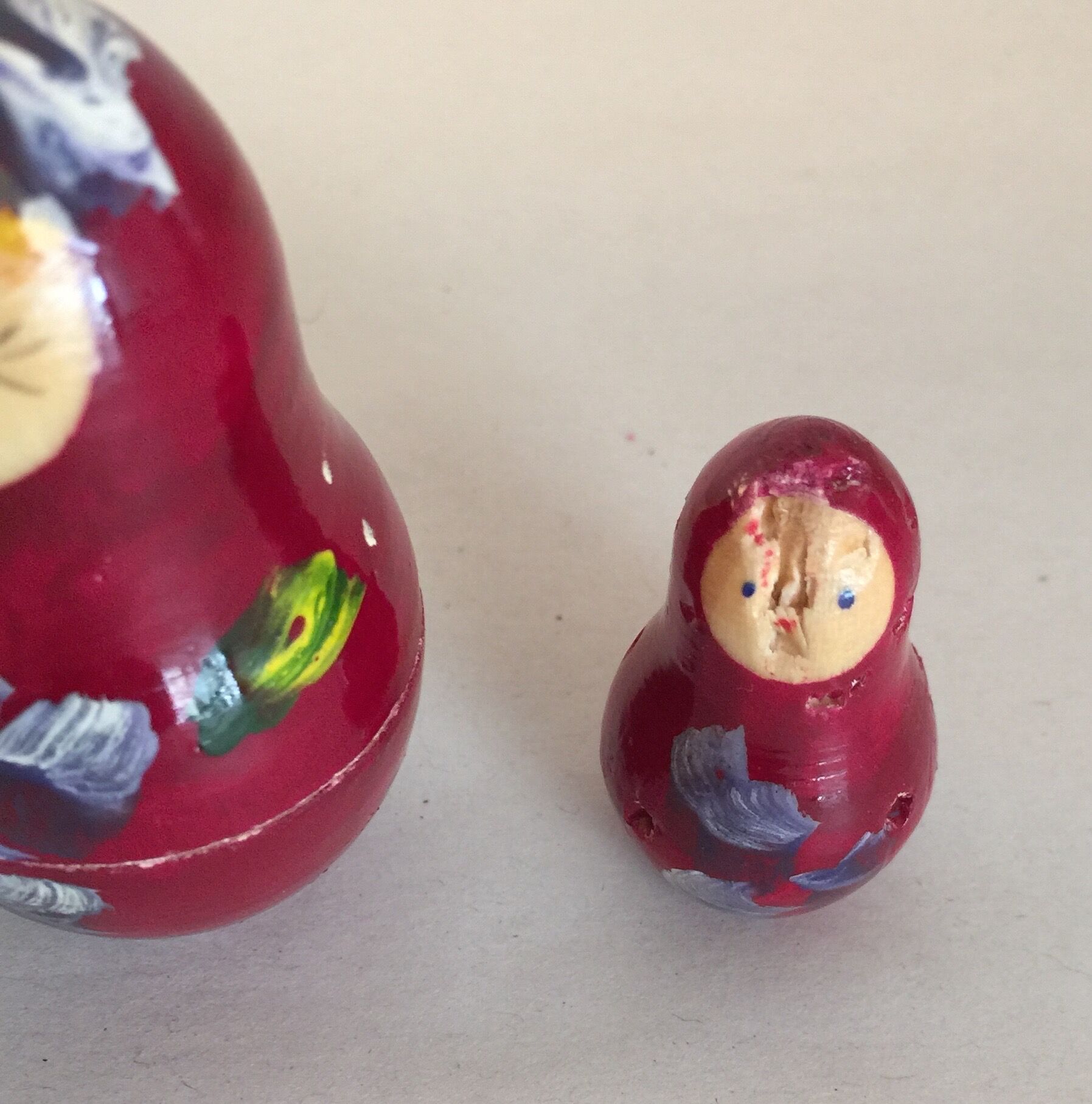 5 Russian Matriochka dolls
