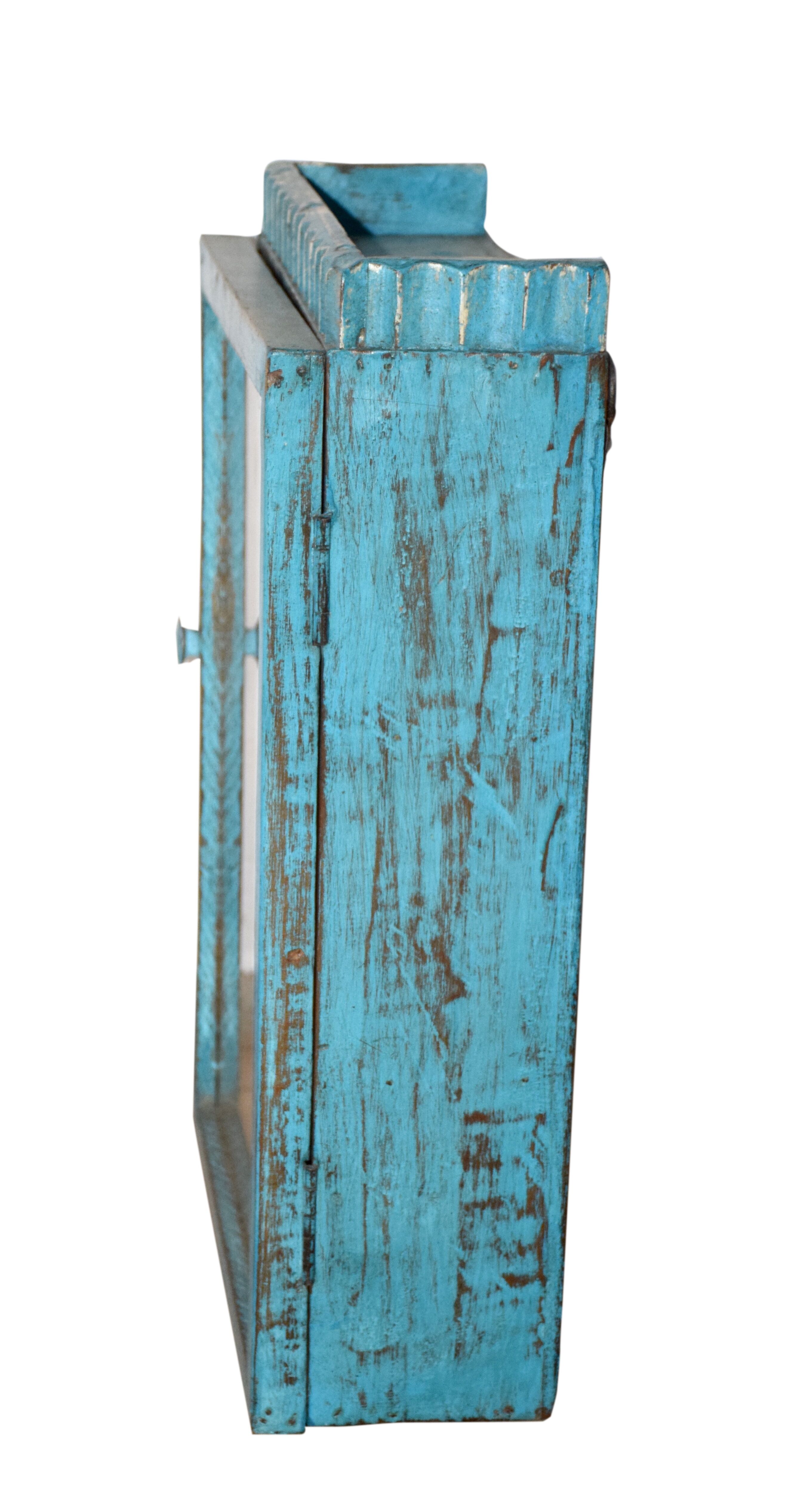 Showcase - teak wall shelf