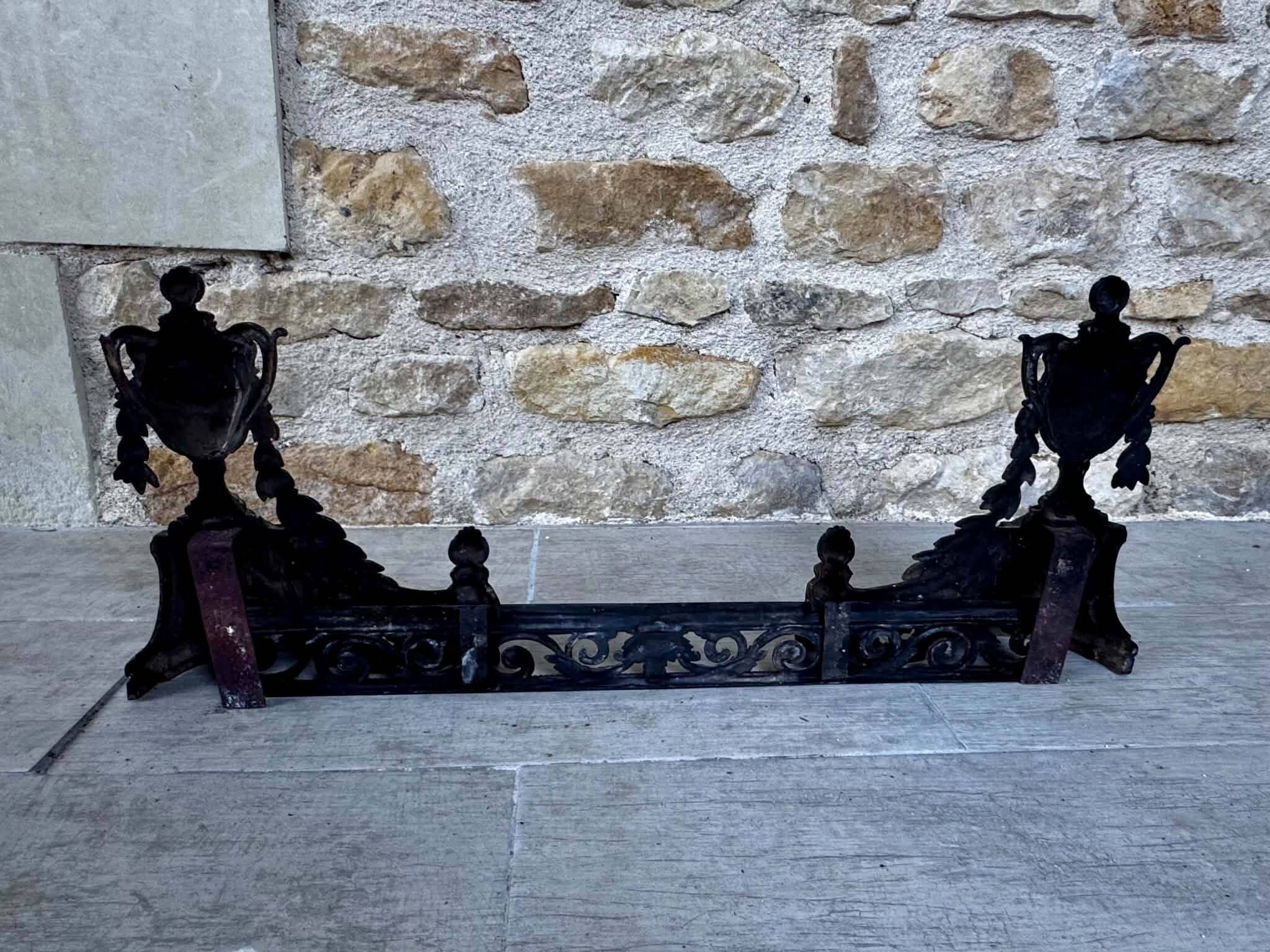 Large fireplace mantel from the Napoleonic III period.