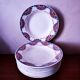 11 assiettes art deco en faience par Ceranord st amand