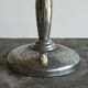 Patinated brass and chrome table lamp from the 1950s.