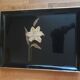 Vintage black lacquered tray - Melarti
