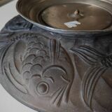 Coupe Art déco poissons