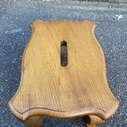 Footrest style Louis XV oak 1950
