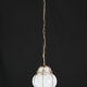 Venetian Lantern in Murano Reticello Glass, 1950s