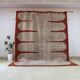 Handmade Moroccan wool rug size 3/4 m
