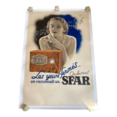 Original old poster sfar eyes closed 83 x 124