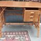 Bureau en rotin années 1960/1970