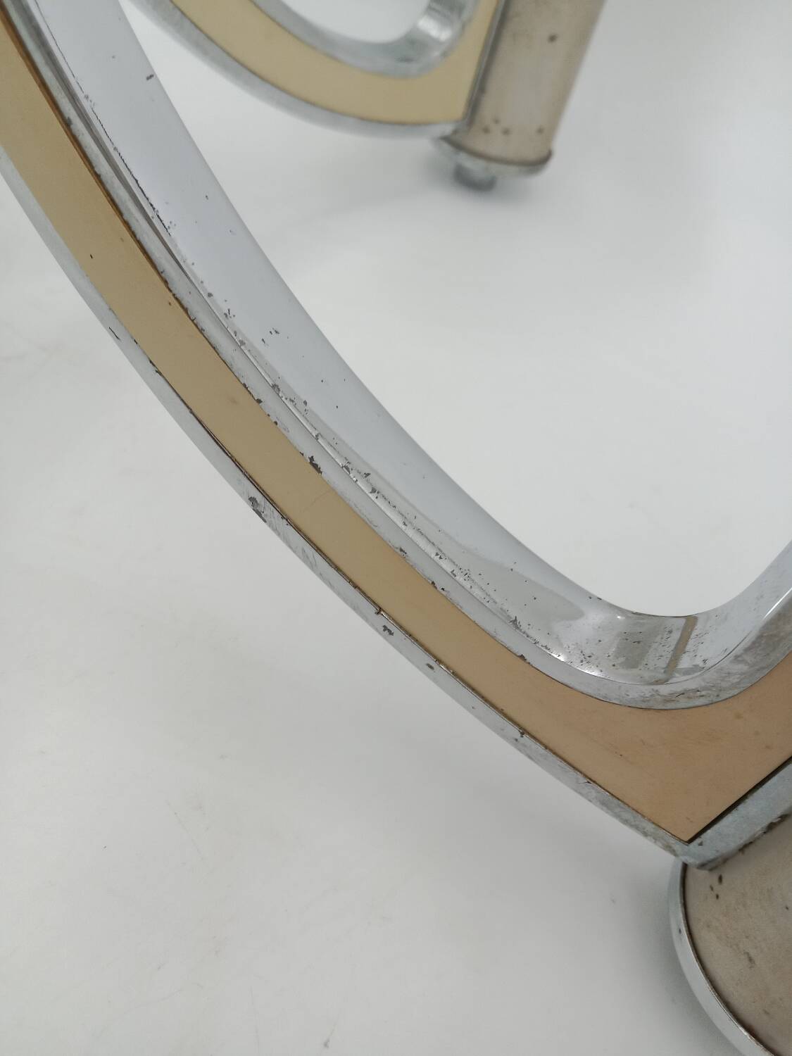 5-light chrome chandelier