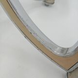 5-light chrome chandelier