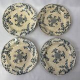 4 flat plates Minton Montrose XIXth