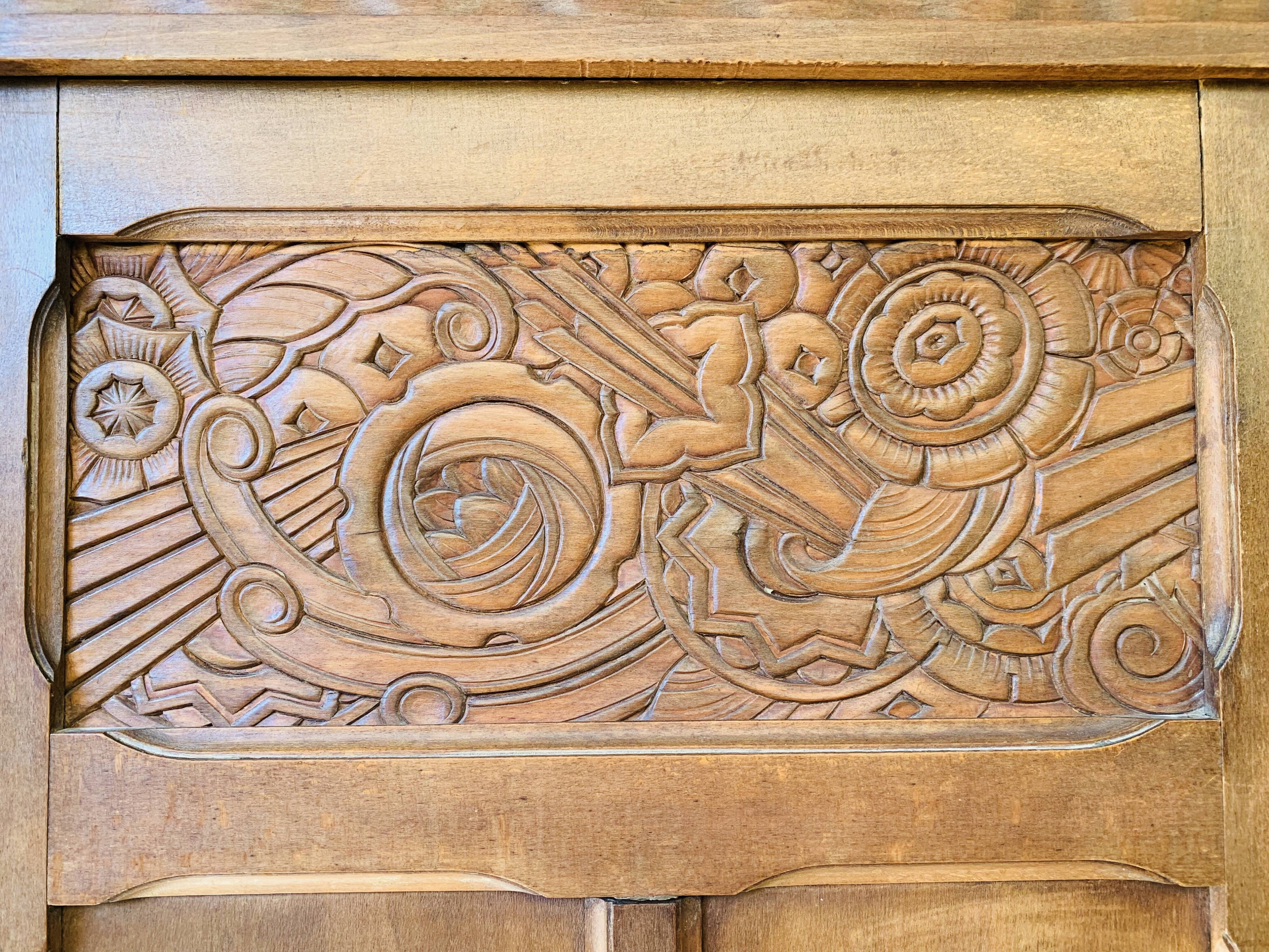 Art deco parisian wardrobe