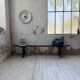 Oak farm bench 1950 220cm