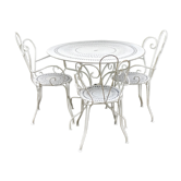 Vintage iron garden furniture