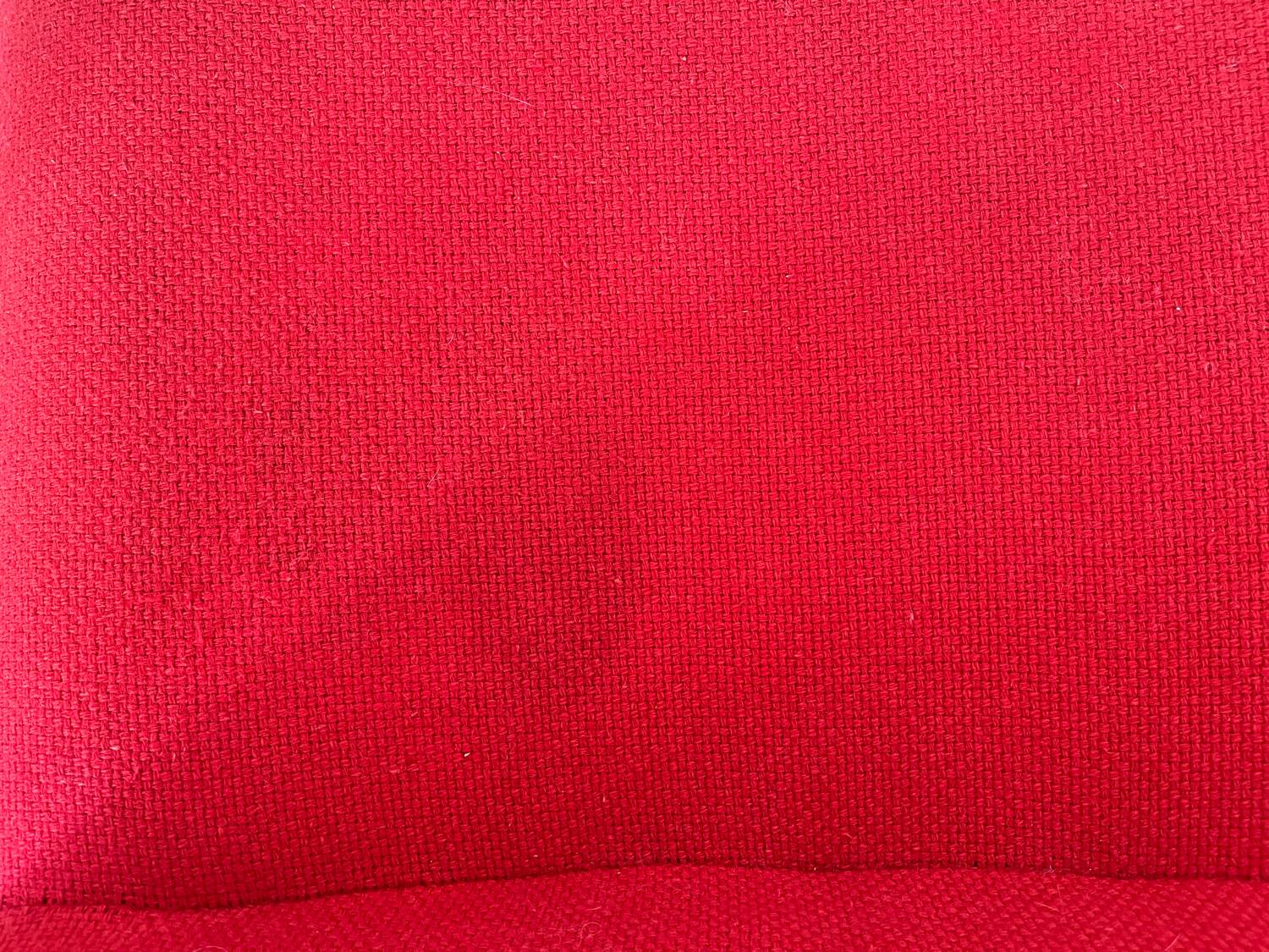 Vintage wool fireside chair