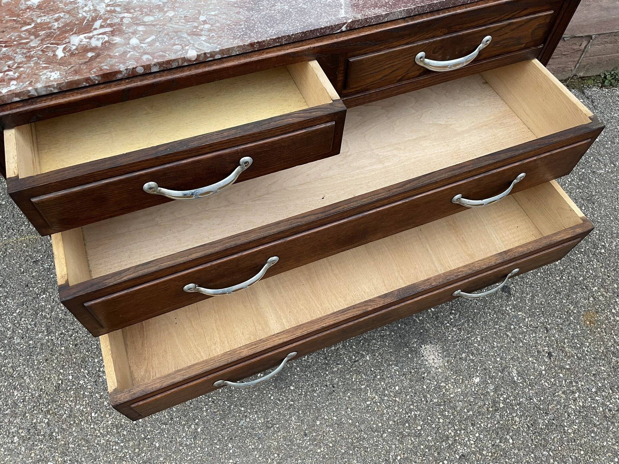 Mid-century vintage 1950s Parisian Art Deco Dressing Table