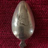 Set 12 teaspoons in solid silver