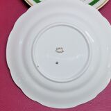 6 plates from the le chemin de fer collection gien france