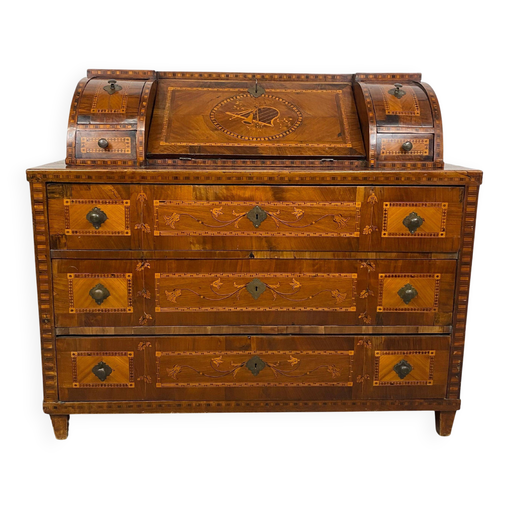Classicist Viennese secretary, around 1790