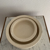 Vide poche céramique rond beige GM