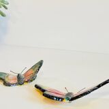 Vintage ceramic wall butterflies