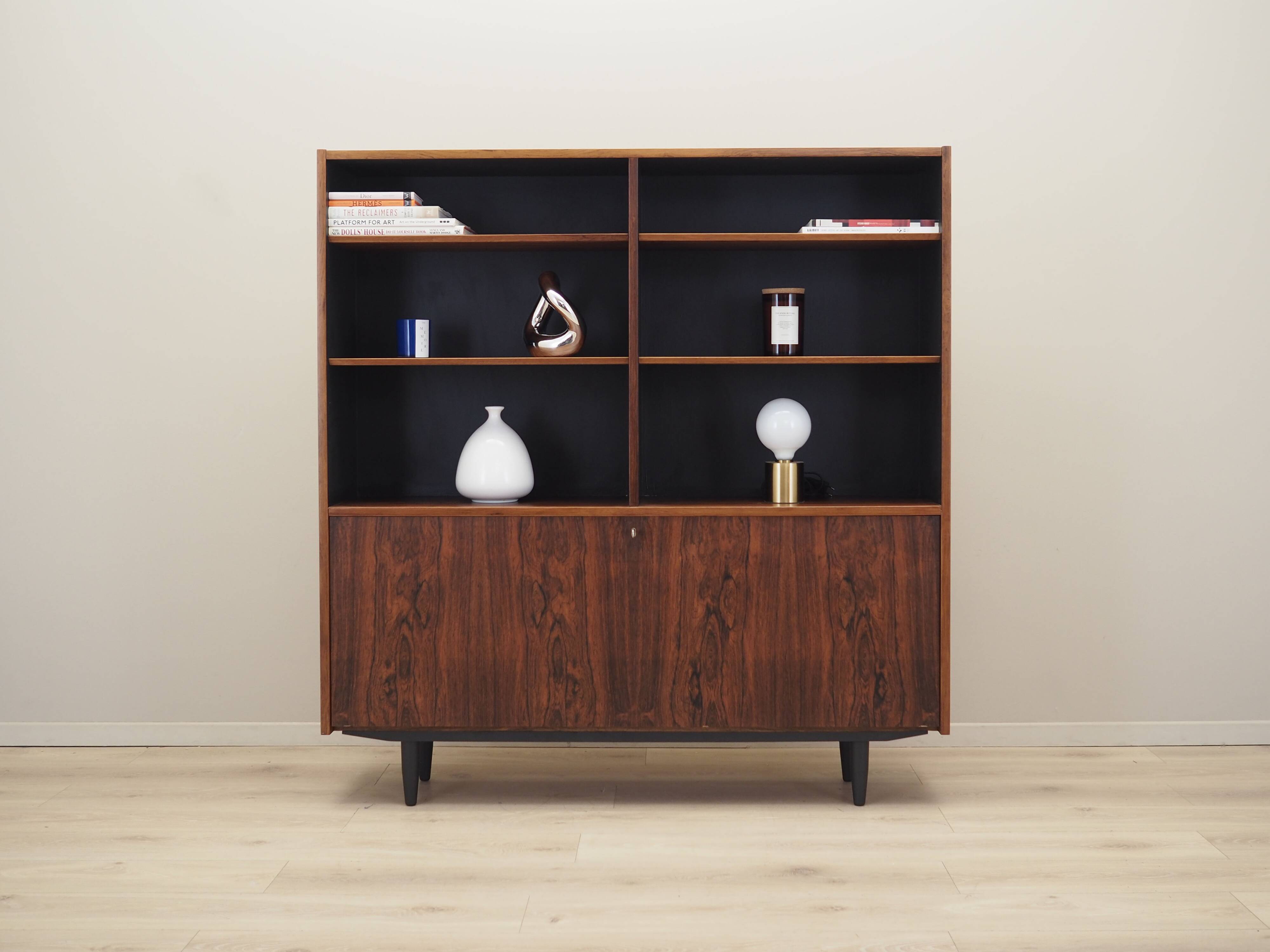 Rosewood bookcase, Danish design, 1970s, manufacturer: Hundevad