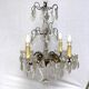 Lustre début XXème en cristal de bohème