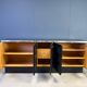 Vintage brutalist credenza, 1970s