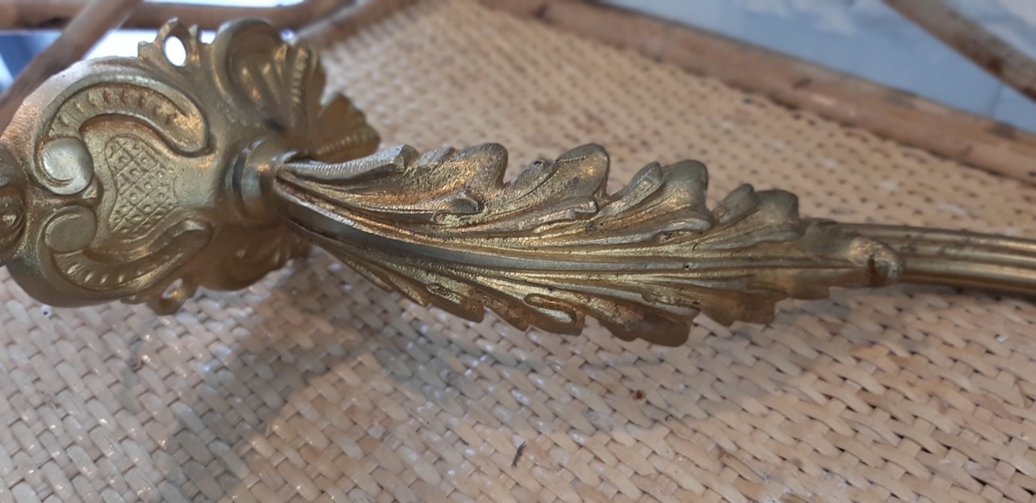 applique en bronze art déco