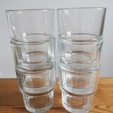 Service de 6 verres empilables