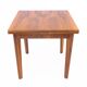 Art Deco square table, Poland, 1940s. After renovation.