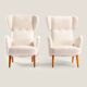 Wingback armchairs – Carl Gustaf Hiort