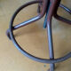 Adjustable workshop chair, steel wood 60s