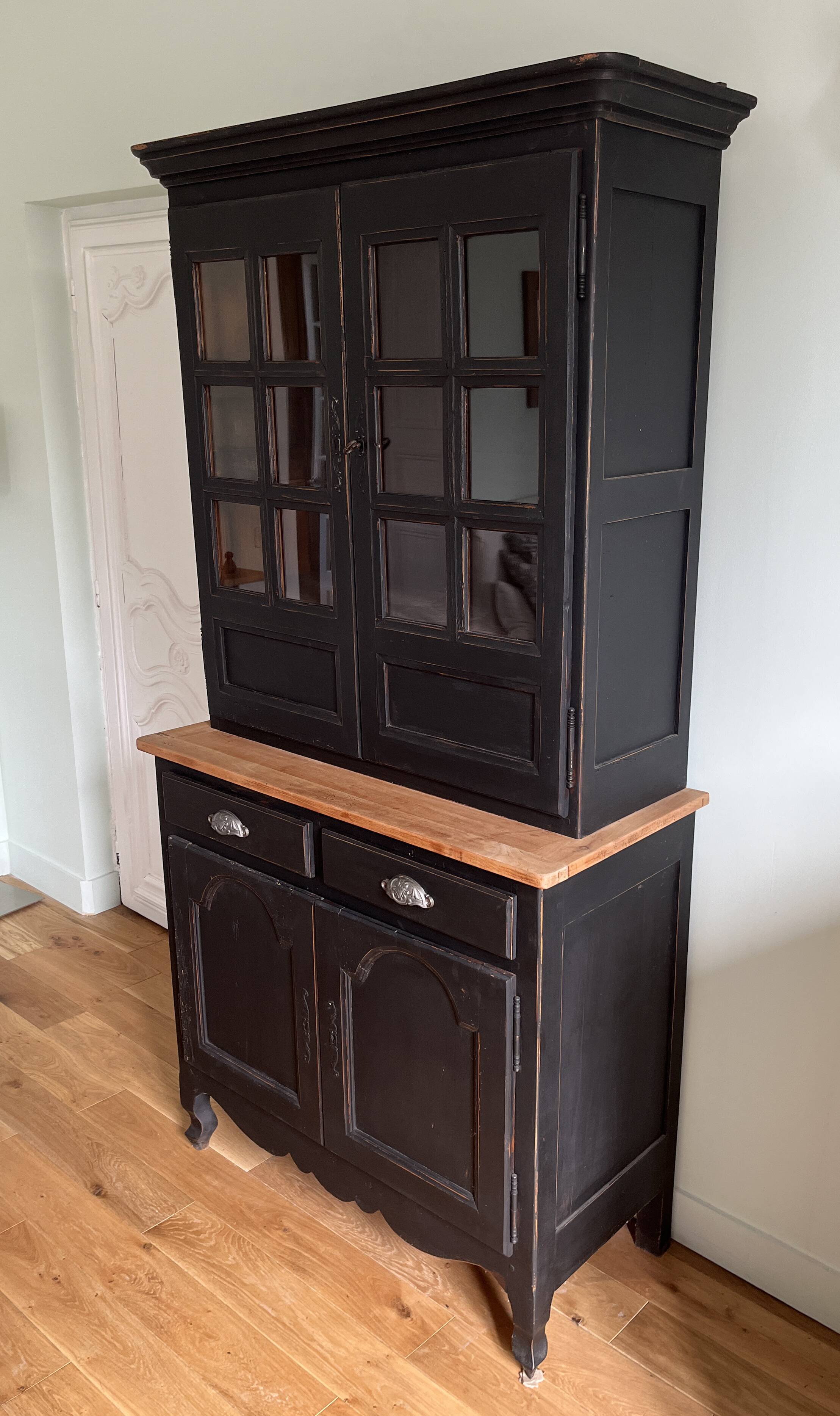 Two-body patinated furniture