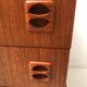 Scandinavian 60s row with spindle feet