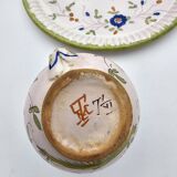 Moustiers Set - Plate, pot and 15 egg cups