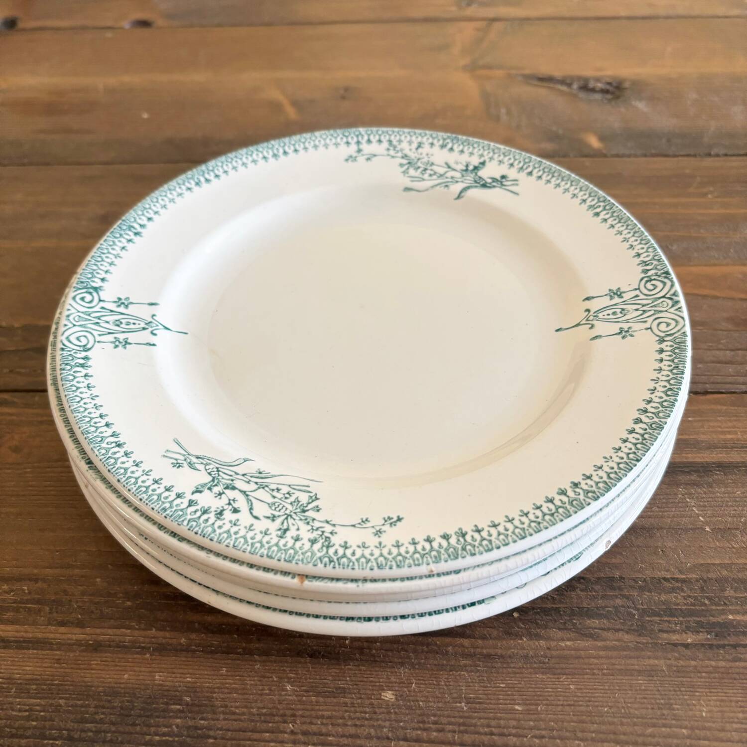 Iron earth dessert plate