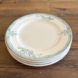 Iron earth dessert plate