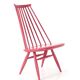 Asko / Ilmari Tapiovaara "Mademoiselle" spindle-back armchair / mid-century modern design / Finland / 1950s-60s